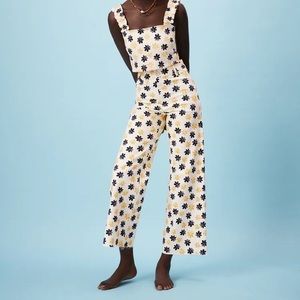 ZARA the Marine Straight Jeans in Daisy Floral
